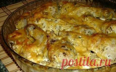 КАРТОШКА С КУРИНЫМИ НОЖКАМИ В ДУХОВКЕ  / Свежие рецепты