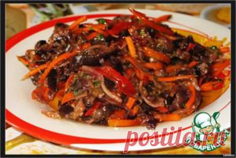 Баклажаны по-корейски - кулинарный рецепт