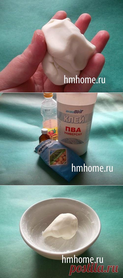 Холодный фарфор – простой и доступный рецепт