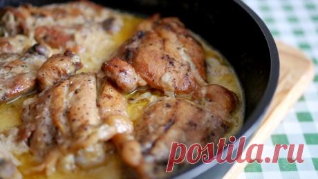 Самое вкусное ВТОРОЕ ИЗ КУРИЦЫ. Рецепт кавказской кухни Предлагаю второе блюдо из курицы кавказской кухни под названием «Курица по-кабардински». Рецепт такой курицы очень вкусный и простой, но какой же он вкусный....