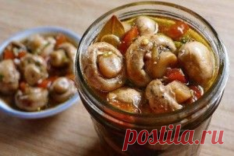 Маринованные шампиньоны в домашних условиях