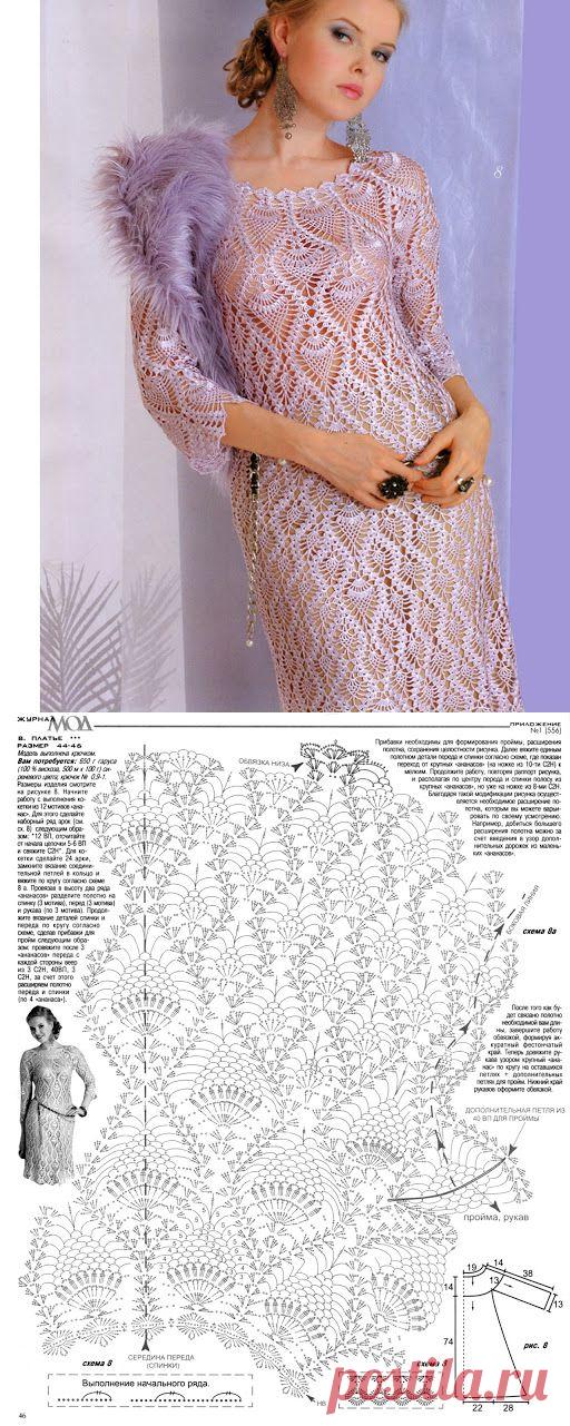 ЛЕТНЕЕ  ВЯЗАНОЕ КРЮЧКОМ, вяжем сами, платье крючком | Лаборатория домашнего хозяйства