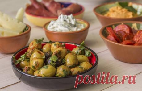 Тапас из оливок