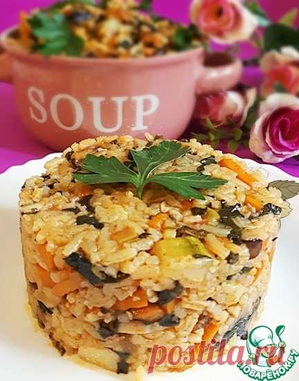Рисовое рагу с овощами Кулинарный рецепт