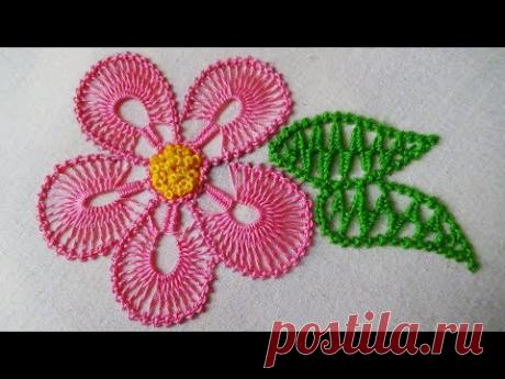 Hand Embroidery: Flower Embroidery