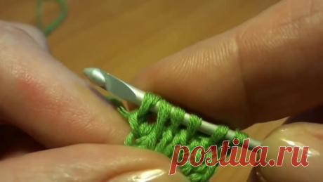 Тунисское вязание Лицевое полотно Tunisian crochet cover sheet