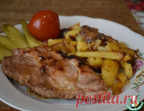 Мясо в сливах – кулинарный рецепт