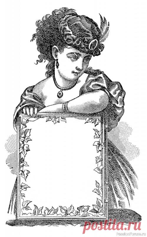 Монохром. Дамы. Винтаж | Женский образ