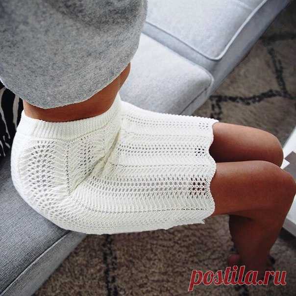 Юбка узором 