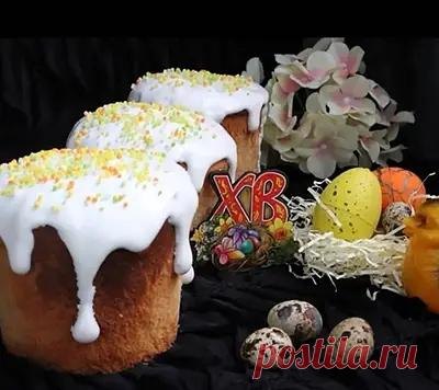 Готовим заварные куличи