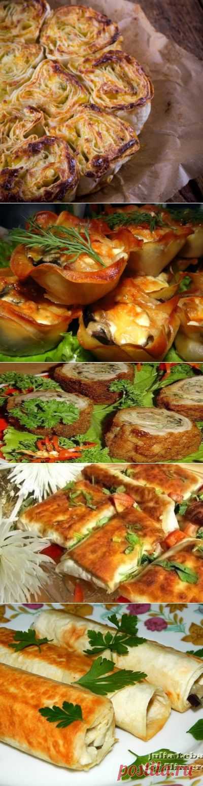 9 рецептов самых аппетитных горячих закусок