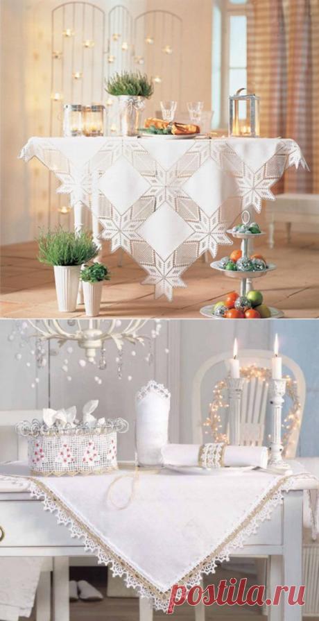 Новогоднее вязание крючком