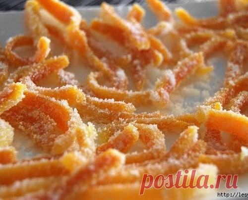 Вкусные цукаты из отходов апельсина своими руками