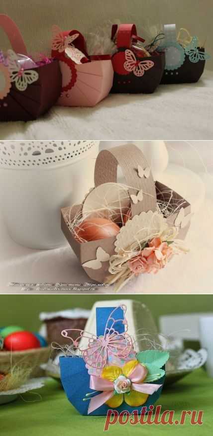 Корзиночки к Пасхе