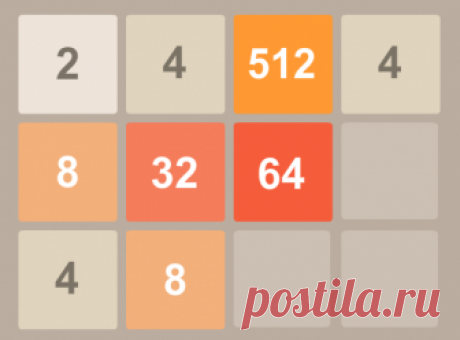 Головоломка 2048: 10 версий Самые интересные, странные и забавные версии игры 2048.