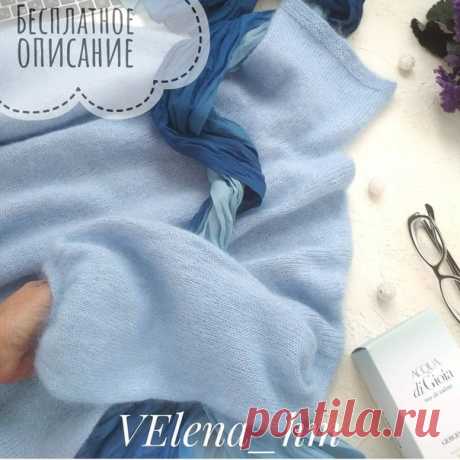 Бесплатное описание свитер-оверсайз
@creativity_handmade_inst
Автор @velena_hm
.
Далее слова автора:
.
.
Мягкий, нежный, невесомый свитерок модели "оверсайз", связанный абсолютно без швов, точно станет любимой вещью в гардеробе! А ещё благодаря выстраданному мною (ТРИ перевяза!!!) алгоритму прибавок/убавок рукава, они действительно идеальны!  - классические, женственные. - МЕЧТА!
.
Все подробности в начале на фото, а затем в описании.
. Низ изделия вяжу платочной вязкой - ...