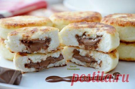 Творожные сырники с молочным шоколадом | Хитрости Жизни