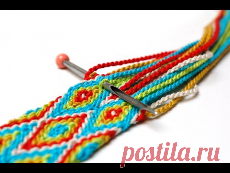 PONY Ply Splitting Needle - the fibre art of ply split braiding