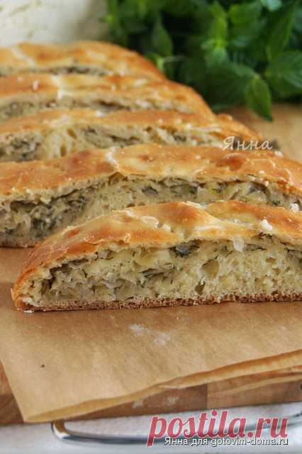 Нежнейшая кулебяка с капустой