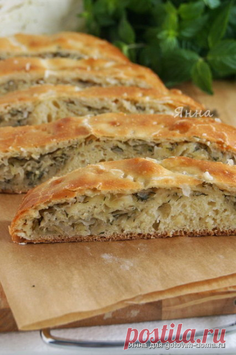 Нежнейшая кулебяка с капустой