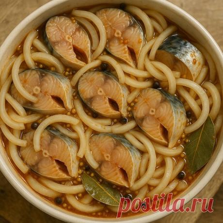 Cкумбрия в маринаде – пaльчики oближешь!