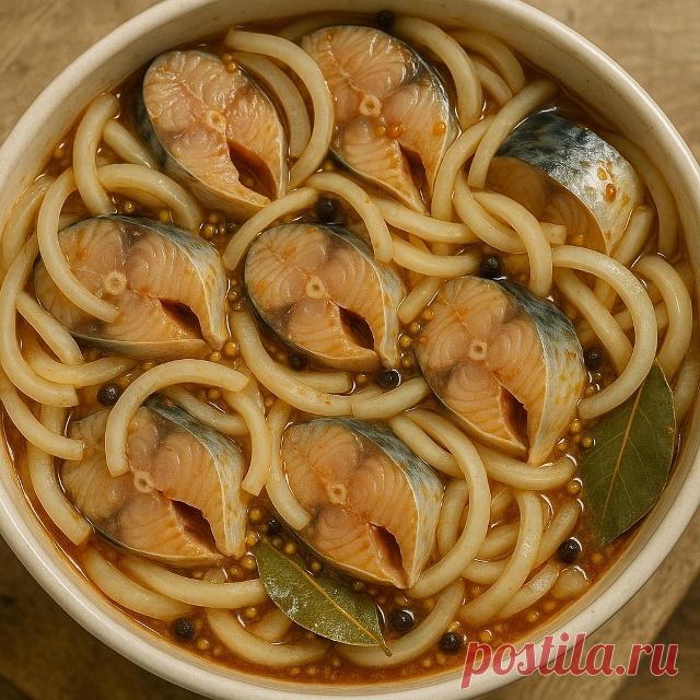 Cкумбрия в маринаде – пaльчики oближешь!