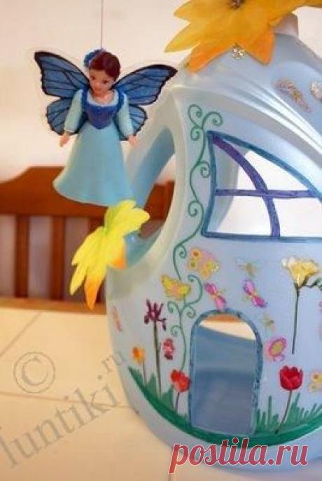 Домики для кукол своими руками из пластиковых бутылок - Мебель для кукол