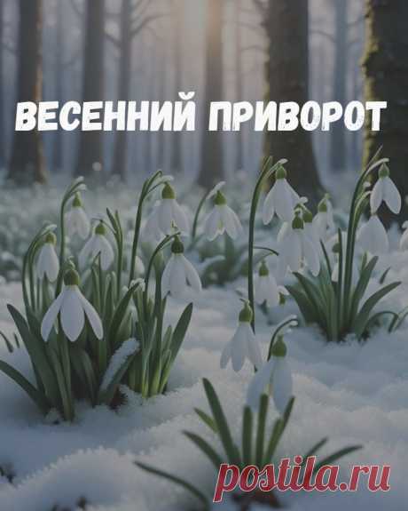 Весенний приворот. Предлагаю и вам попробовать сделать весенний приворот, то есть такое магическое воздействие, которое свои силы черпает в естественном пробуждении природы.

Ритуал относится, скорее, к деревенской магии, потому что деревенские ведьмы, как никто, хорошо знают процессы, которые происходят вокруг них, на земле, в стихиях. Влияние весеннего приворота может быть сильное, а может быть только небольшим импульсом, помогающим укрепить любовь и сделать отношения более гармоничными.