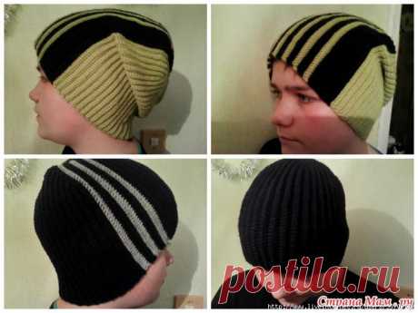 ДВЕ ШАПКИ ПО ОДНОЙ СХЕМЕ