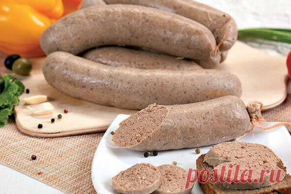 Ливерная колбаса по-деревенски

Домашняя ливерная колбаса получается очень вкусной и, конечно же, не идет ни в какое сравнение с магазинной. Процесс приготовления совсем не сложный.