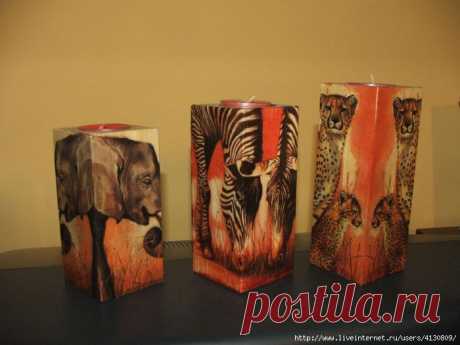 Подсвечники из гипса. Идеи и мастер-класс