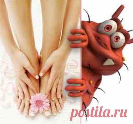 Эффективное лечение грибка ногтей ног солью.