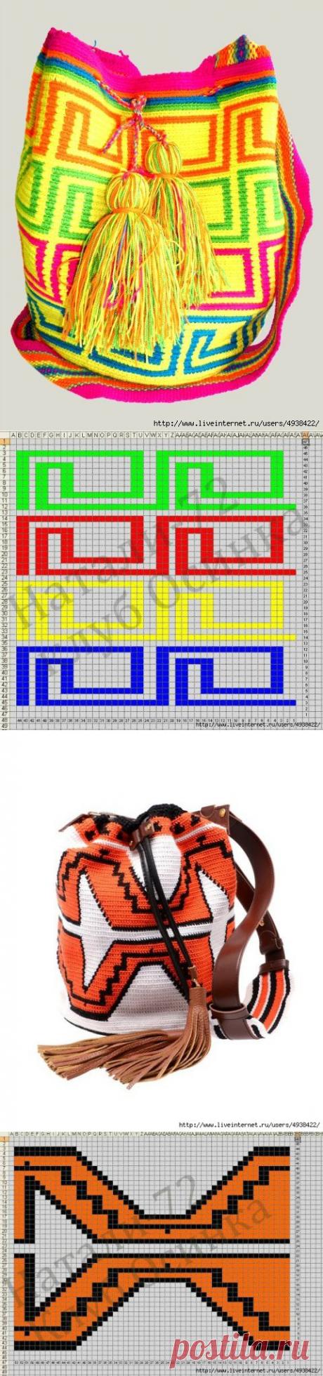 Колумбийская мочила. Мастер-класс. Сумка.