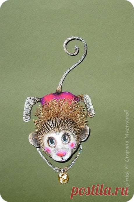 Мастер-класс Обезьянка (игрушка на ёлку) | Страна Мастеров