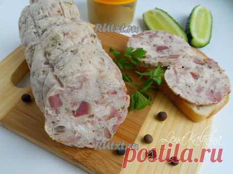А-ЛЯ ГАЛАНТИН из курицы - настоящий мясной деликатес..