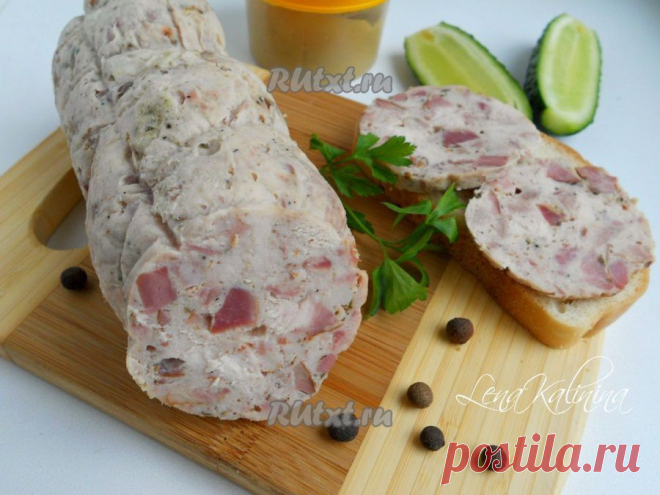 А-ЛЯ ГАЛАНТИН из курицы - настоящий мясной деликатес..