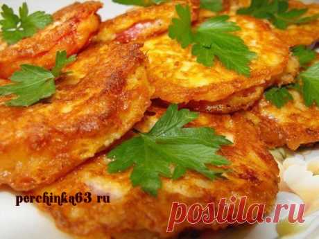 Жареные помидоры в сырном кляре - Perchinka63