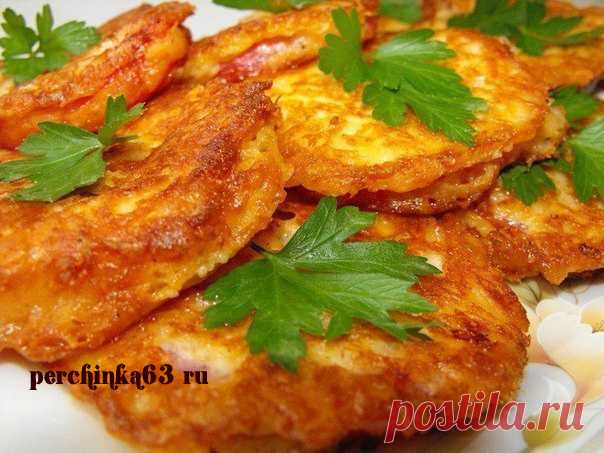Жареные помидоры в сырном кляре - Perchinka63