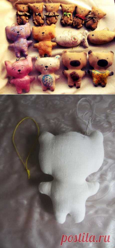 Кофейная игрушка в винтажном стиле