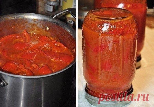 Лечо в томатном соусе
