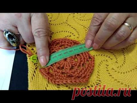 Творческие секреты О.С. Литвиной о вязании крючком. МК Юбка из фрагментов.