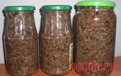 Ароматная грибная икра с овощами на зиму.
