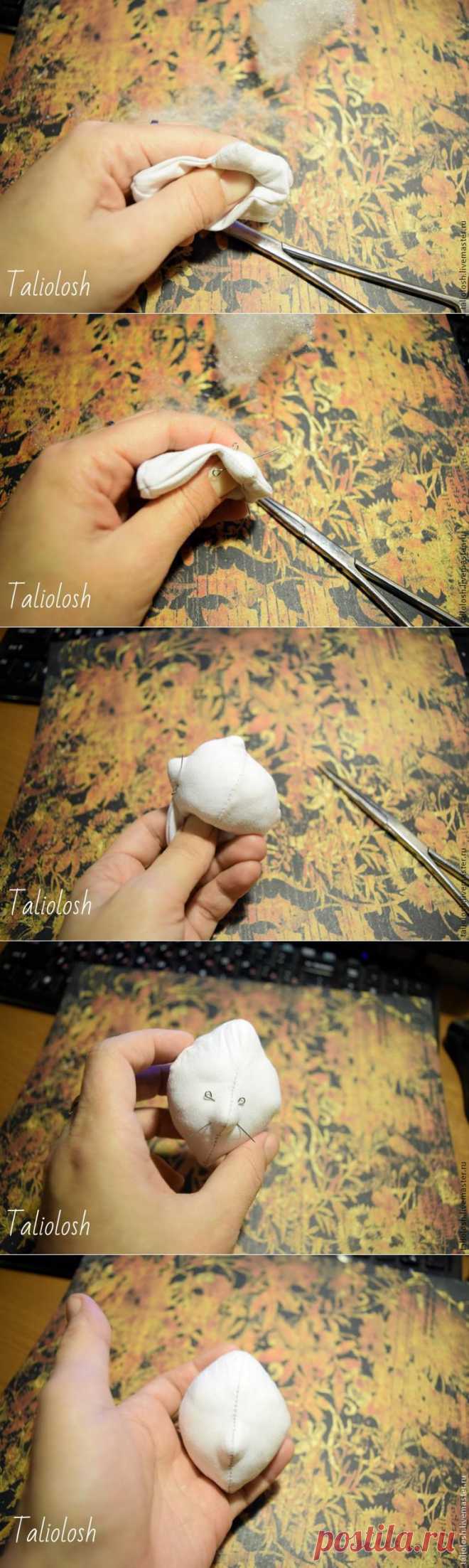 Создание объемной текстильной кукольной головки. Часть первая - Ярмарка Мастеров - ручная работа, handmade