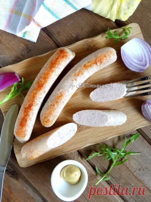 Домашние куриные сосиски: очень вкусно! .
