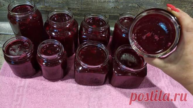 Джем из красной смородины. 10.08.2020