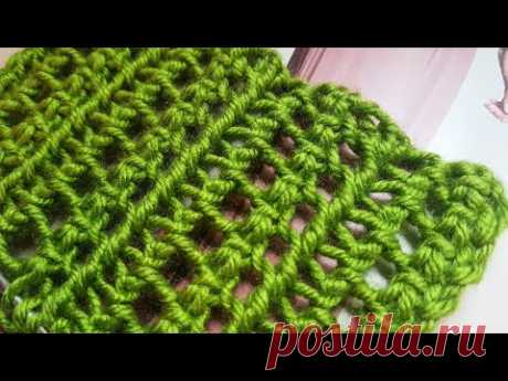 Вяжем сеточки к летним туникам 🧚🏽‍♀️ knitting pattern. - YouTube
