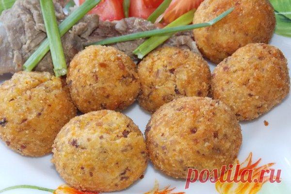 Картофельные шарики с фасолью | CityWomanCafe.com