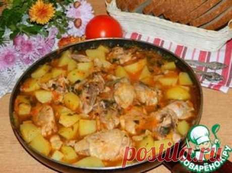 Куриная зажарка с овощами | Вкус жизни