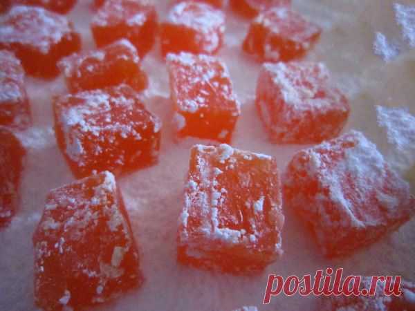 Рахат-лукум из кураги