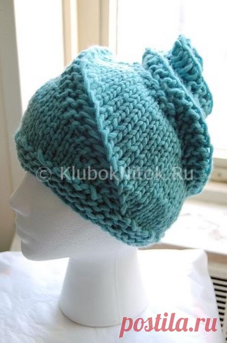 Шапка-улитка от Элизабет Циммерман | Вязание для женщин | Вязание спицами и крючком. Схемы вязания.